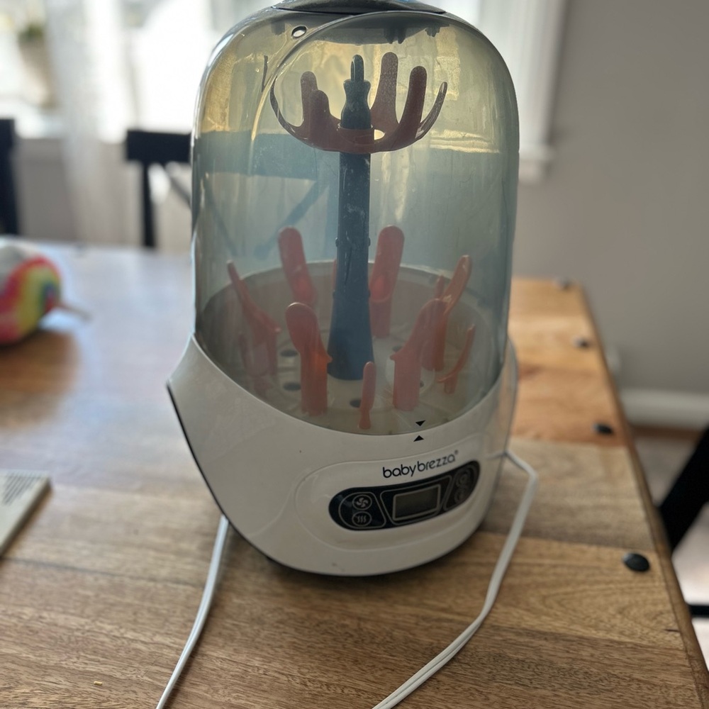 Baby Brezza White Bottle Sterilizer